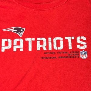 Reebok Men’s tee shirt New England Patriots NFL